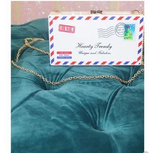 Novelty purse stamp airmail bag letter bag